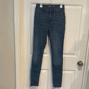 Old Navy Women's Dark Blue Skinny Jeans